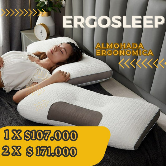 ErgoSleep Almohada  Ergonómica 3D